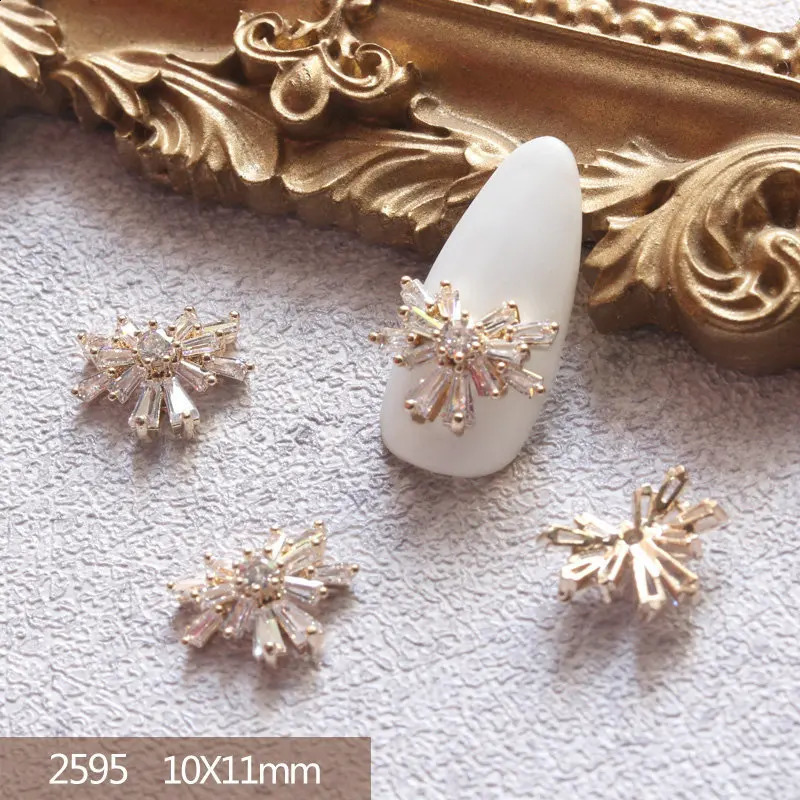 10pcslot 3D Sailor Moon Bow Wreath Alloy Nail Art Zircon Pearl Crystal Manicure Nails Accesorios Supplies Decorations Charms 240701