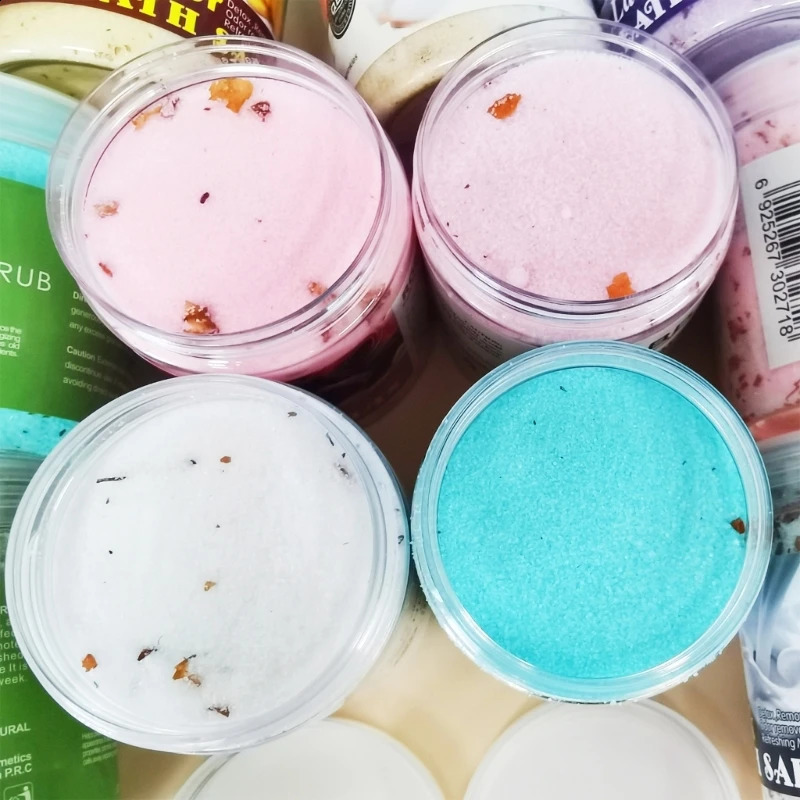 Sea Salt Body Scrub Petal Skin Smooth Softens Cuticles Body Dead Skin r For Women 240701