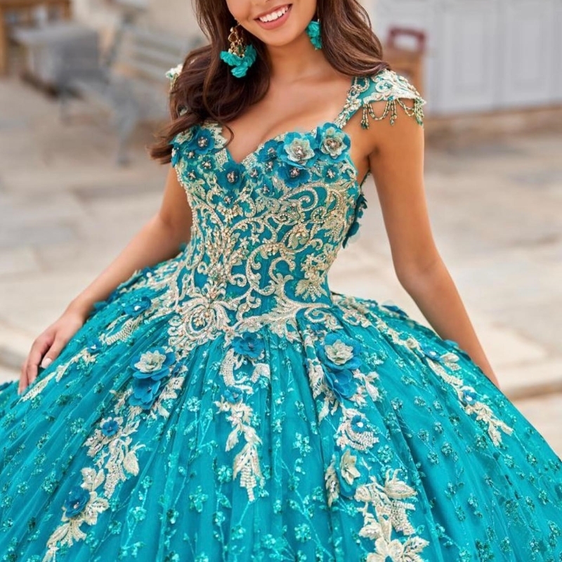 Green Shiny Princess Purple Quinceanera Dresses Off the Shoulder Ball Sweet 16 Dress Beads Appliques Lace 15th Party Gown
