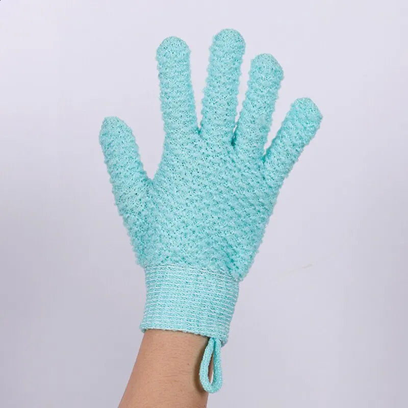 Five Finger Bath Gloves Creative Home Body Massage Sponge Lazy Bath Gloves Massage Elastic Bath Scrub Mud 240701