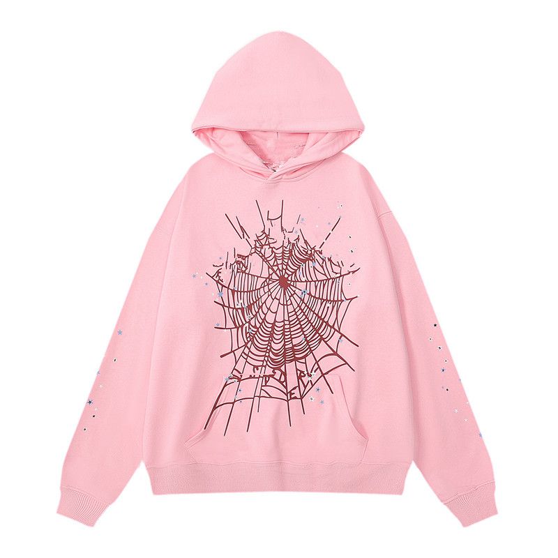 Sweat à sweat à sweat à capuche à capuche à sweat à sweat rose Pullover Lettre de coton à manches longues Sweat-shirts Star T-shirts Femme Tech T