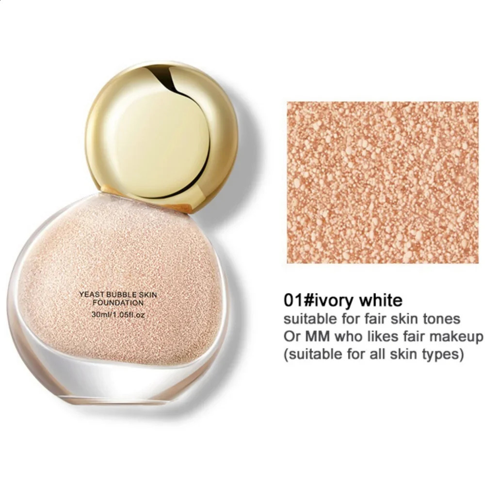 30ml Liquid Foundation Skin Tone Color Corrector Makeup Natural Radiant Matte Oil Free 2 Tanning Moisturizing Lightweight Smooth 240701