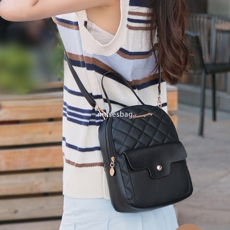European and American women's temperament new backpack Korean student embroidered backpack practical large capacity lightweight leisure backpack 