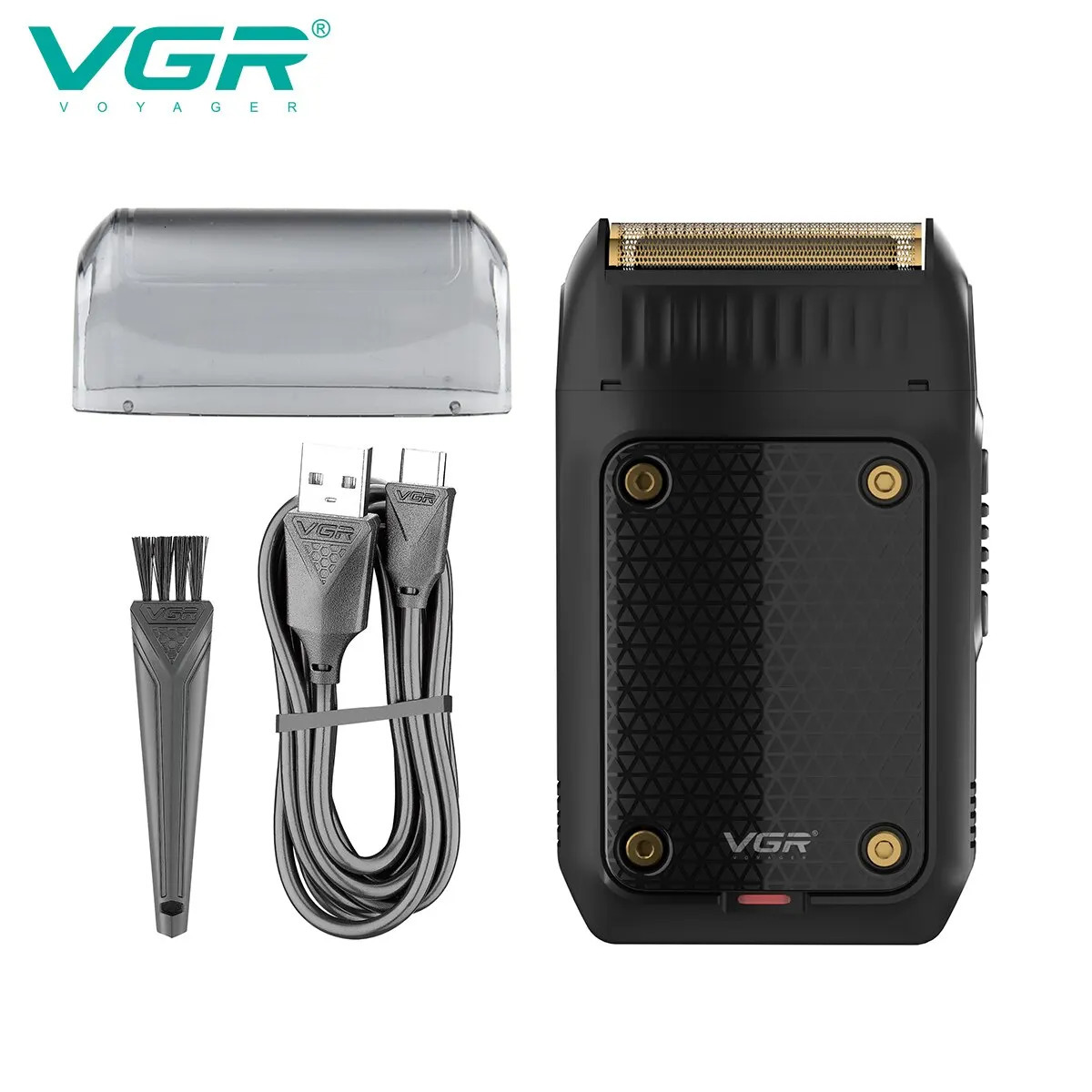 VGR shaver professional shaver electric shaver portable beard trimmer rechargeable shaver mini shaver 240703
