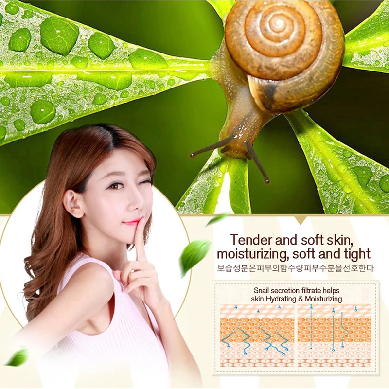 Skin care set Snail cream Collagen cream Anti aging skin cream Fade dark circles under eyes eye bags 240702