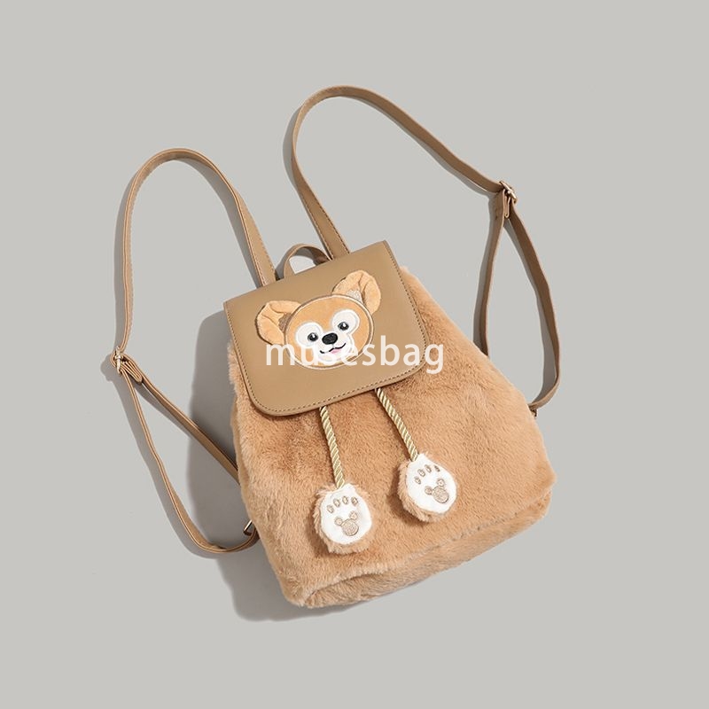 Western style women's temperament cute winter backpacks for middle school students college students large capacity backpacks girl's heart pl