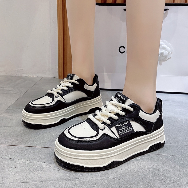 autumn winter soles plush thick color blocking sports and leisure women shoes are free of shipping