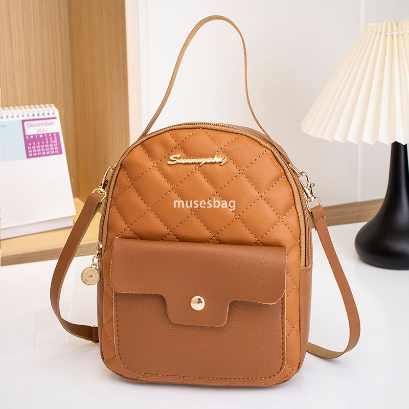 European and American women's temperament new backpack Korean student embroidered backpack practical large capacity lightweight leisure backpack 