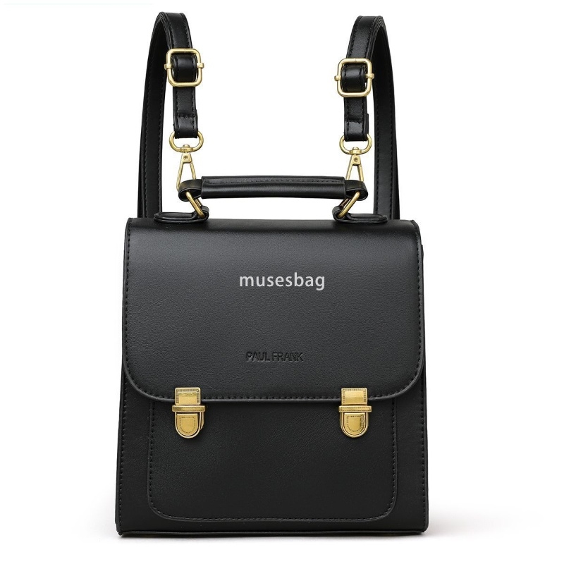Designer Women's High end Art Retro Academy Style Backpack Autumn and Winter New Student Practical Multi functional Handheld Crossbody Small Back
