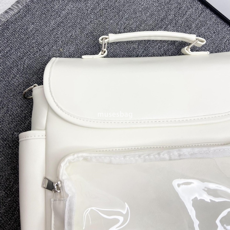 Western style women's high-end simple and multifunctional student backpack with a new academic style classic backpack niche design fresh and vers