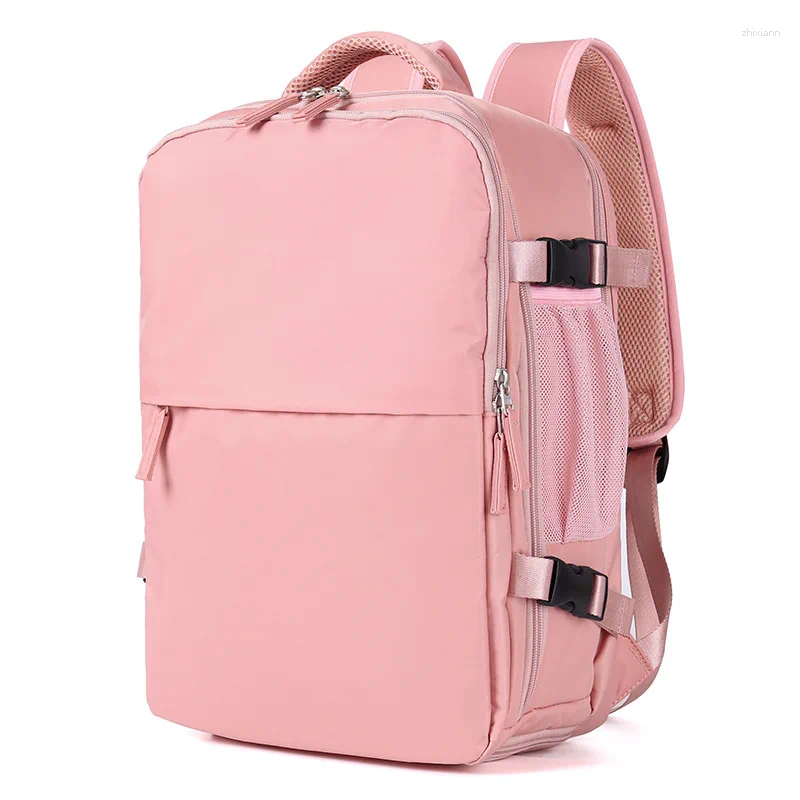 2025 NEW 2025 NEW School Bags Business Backpack Women Mountaineering Bag Teenage Girl 15.6 Inch Laptop Independent Shoe Travel Outdoor zhanyishengli