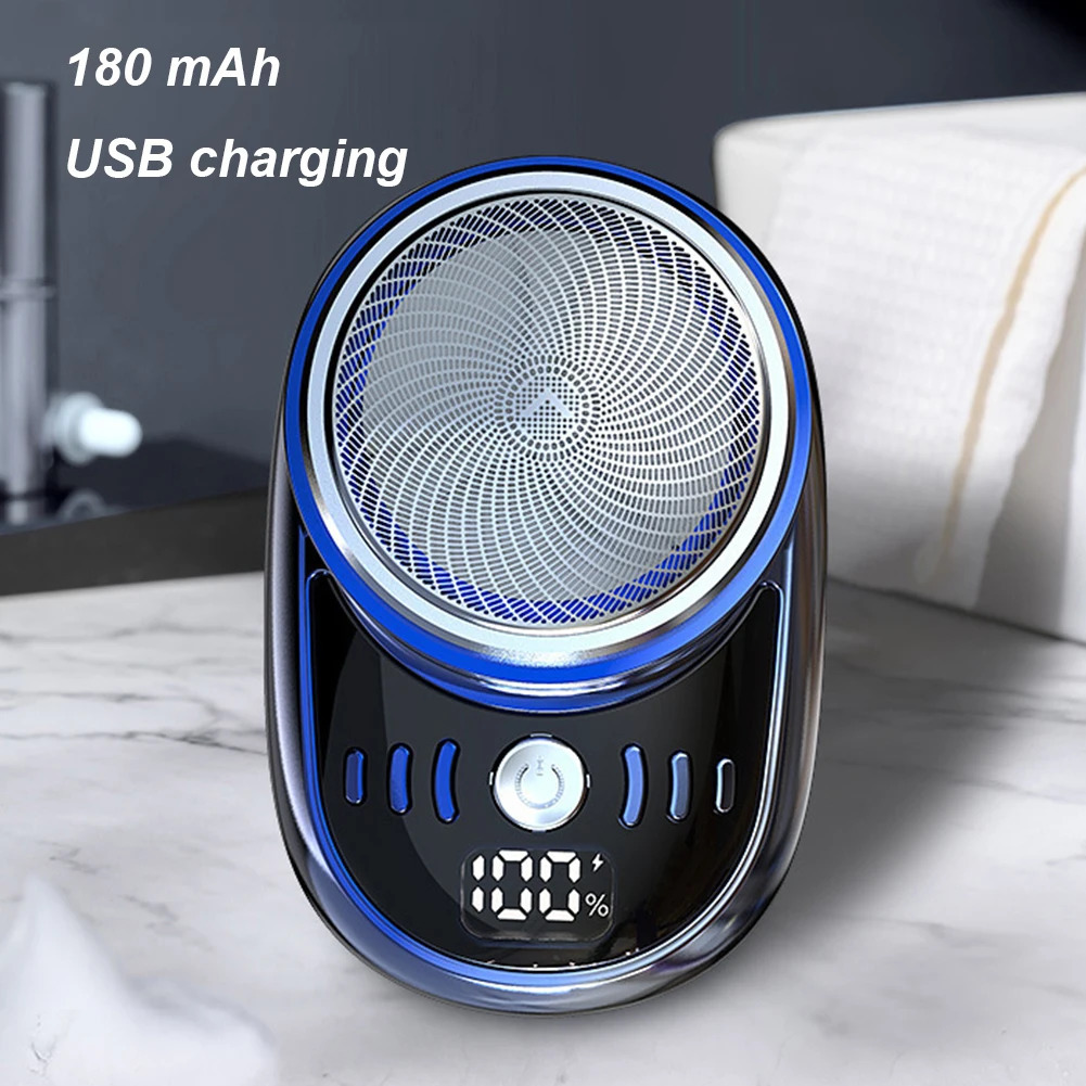Mens Mini Electric Travel Razor Charging Razor Face Razor Washable Face Razor Pocket Size Car Home Razor 240703