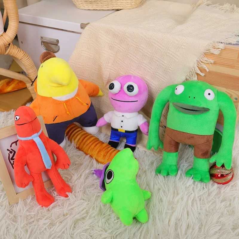 Plush Dolls 28cm Smiling Friends Plush Toys Mr frog Children Stuffed Doll Toy Kawaii Home Decoration Doll Gifts Smiling Friends Toy for Kids Q240