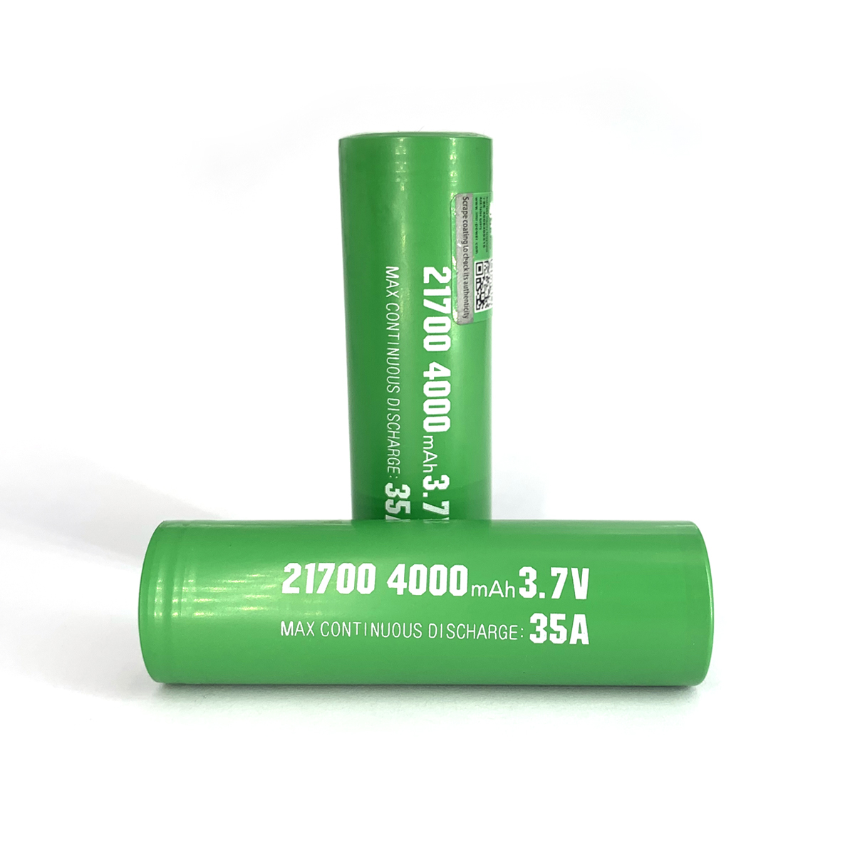 IMREN Original 21700 4000mah Rechargeable 3.7V Battery 4000mah 35A High Capacity Flat Top Batteries for Flashlight