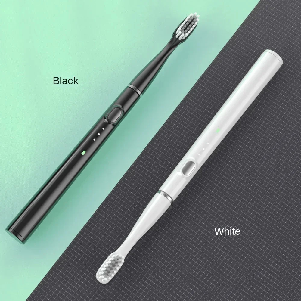 Electric toothbrush with fine fork sound wave toothbrush hollow cup motor household travel toothbrush IPX7 waterproof electric brush 240702