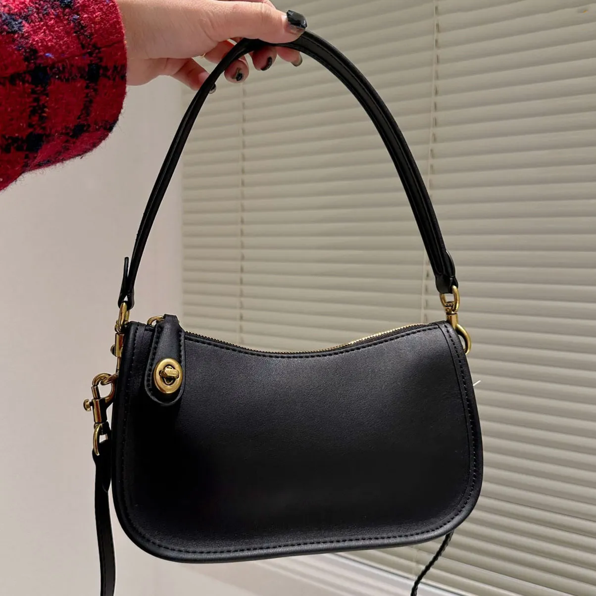 2b Shoulder Bags Crossbody Designer bag Nolita Bag Swinger Women Handbag Axillary Purse Genuine Leather Straps Old Flower Top Quality Flap C6