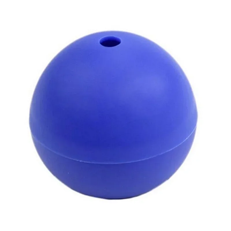 Hot Creative Silicone Blue Death Star Round Ball Ice Cube Mold Tray Desert Sphere Mould DIY tail