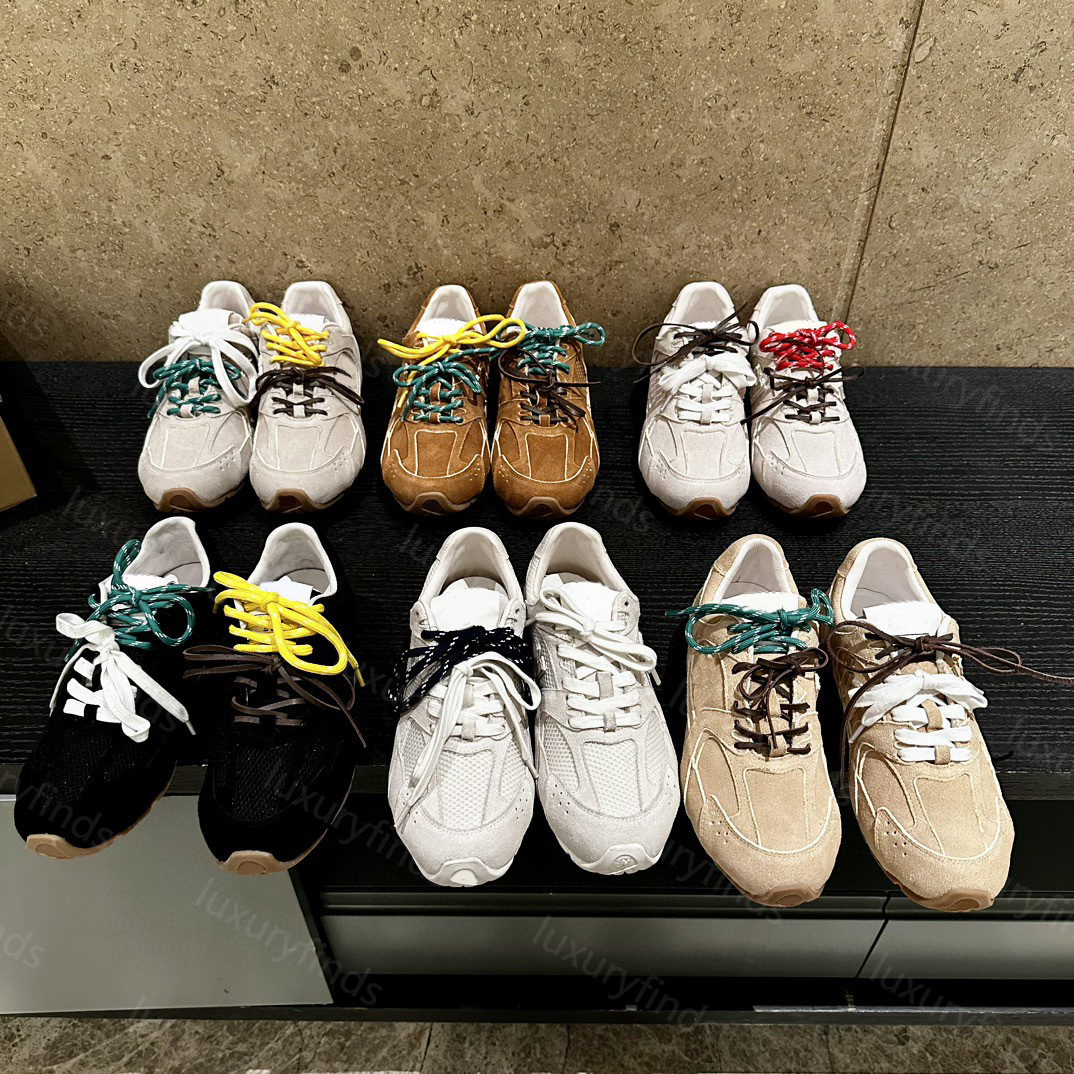 Running Shoes designer Women Man Shoes Suede And Mesh Sneakers Mirror quality Retro Fashion Leisure Classic Sneaker Trainer Striped Velvet Sneaker SIZE 35-45 luxury