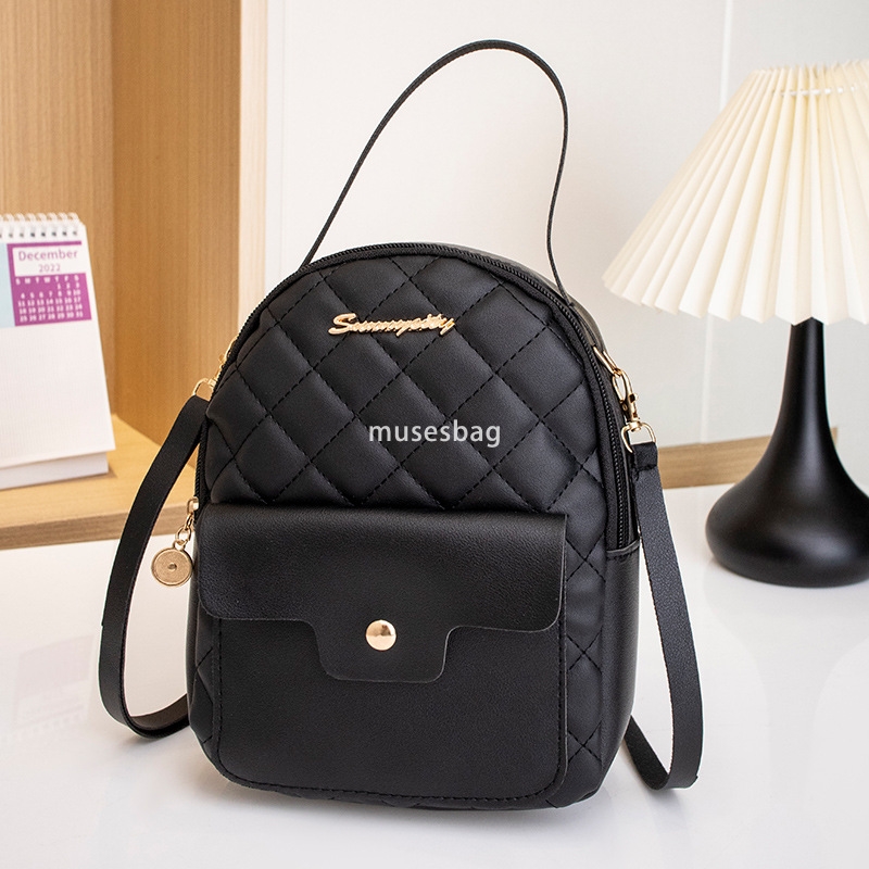 European and American women's temperament new backpack Korean student embroidered backpack practical large capacity lightweight leisure backpack 