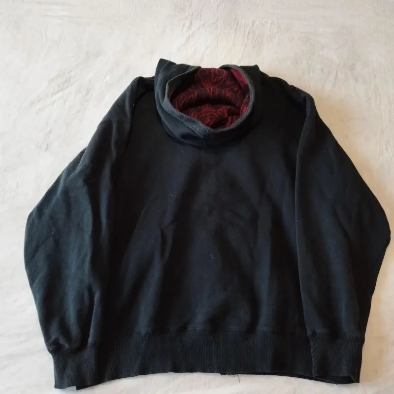 Street Fashion Letter Printing Loose Sweater Hoodie Men Y2K Vintage Harajuku Casual Gothic Sweatshirt 240702