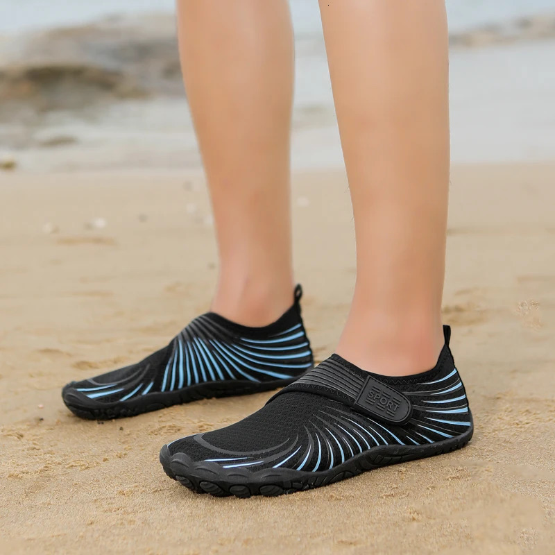 Aqua Shoes Men Barefoot Shoes Beach Booties Anti-slip Women Water Sneakers Summer Swimming Slippers Surfing Wading Footwear 240702