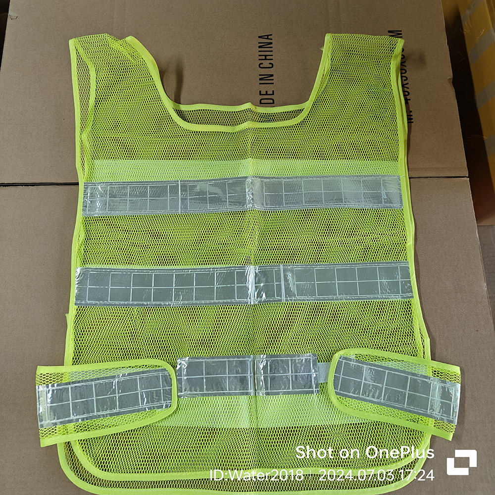 Reflective Vest Safety Clothing Hollow Grid Vests High Visibility Warning Safety Working Construction Traffic