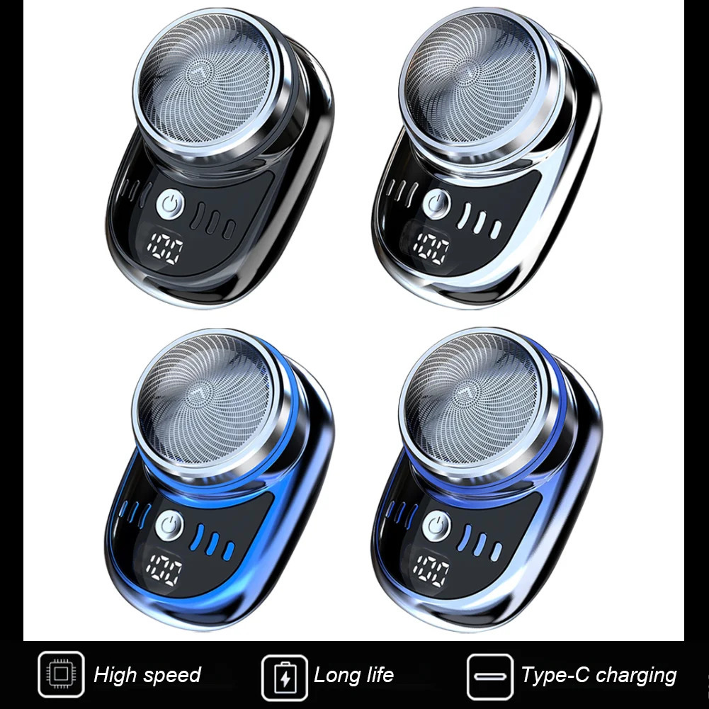 Mens Mini Electric Travel Razor Charging Razor Face Razor Washable Face Razor Pocket Size Car Home Razor 240703