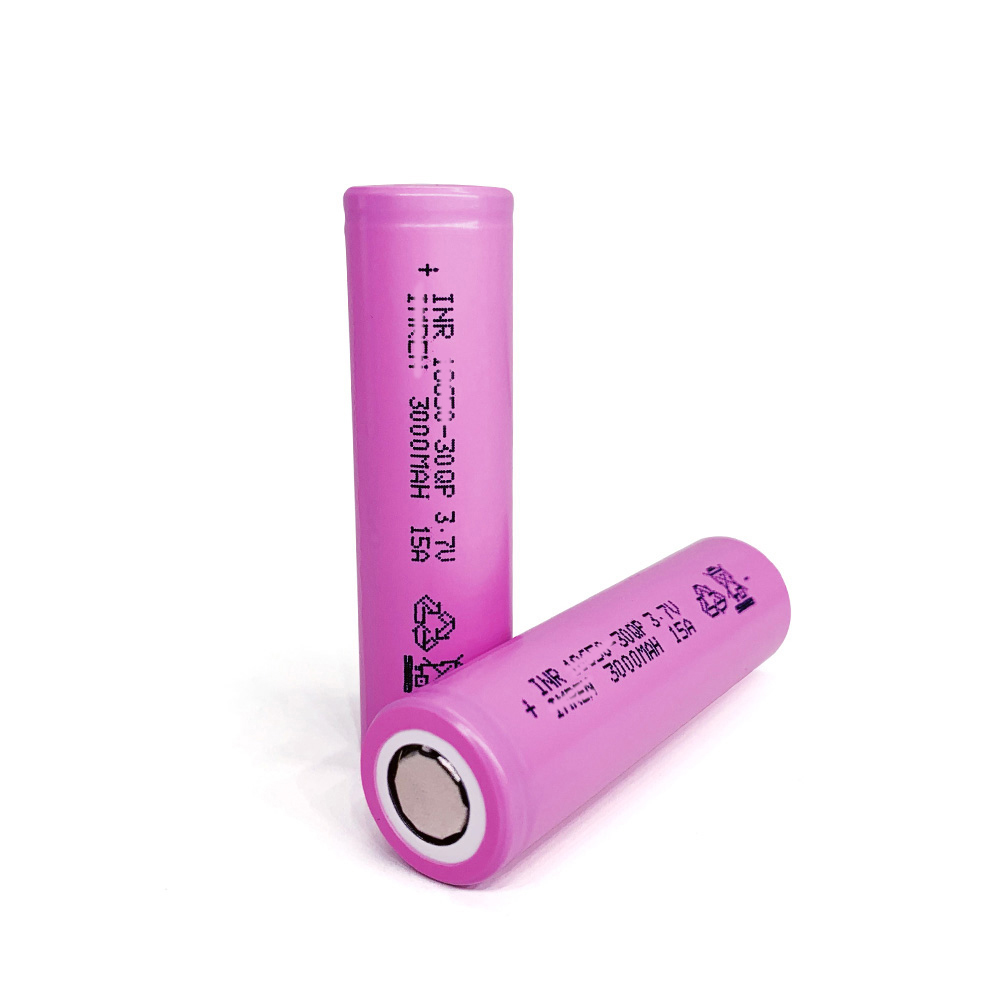 IMREN Original 18650 Rechargeable Battery 3.7 Volt Real 3000mAh Flat Top Li-ion Battery for Headlamp,Flashlight,Bike Light