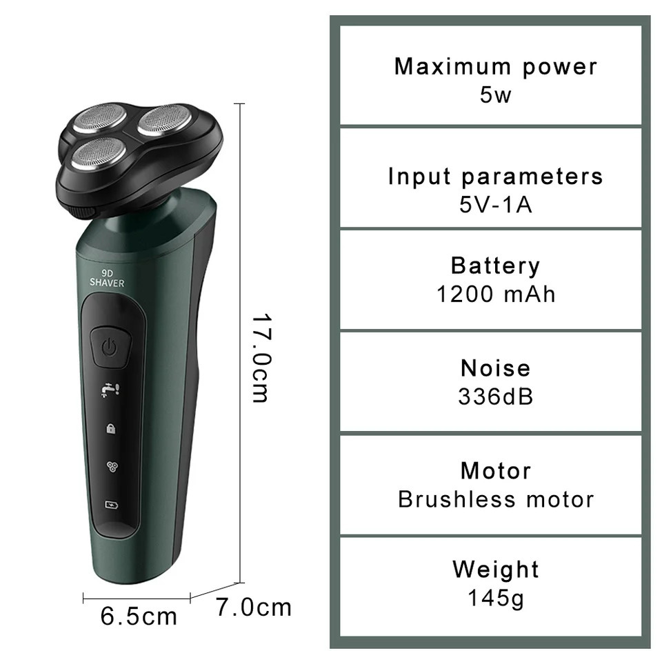 electric shaver USB car mounted high-power full body shaver four in one rechargeable shaver 240703
