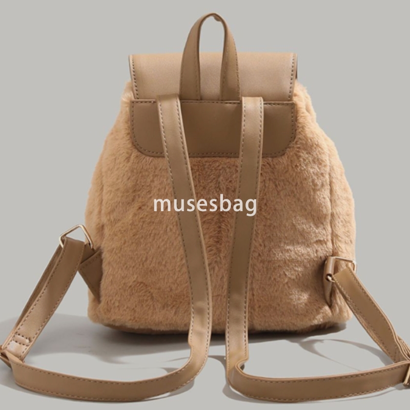 Western style women's temperament cute winter backpacks for middle school students college students large capacity backpacks girl's heart pl