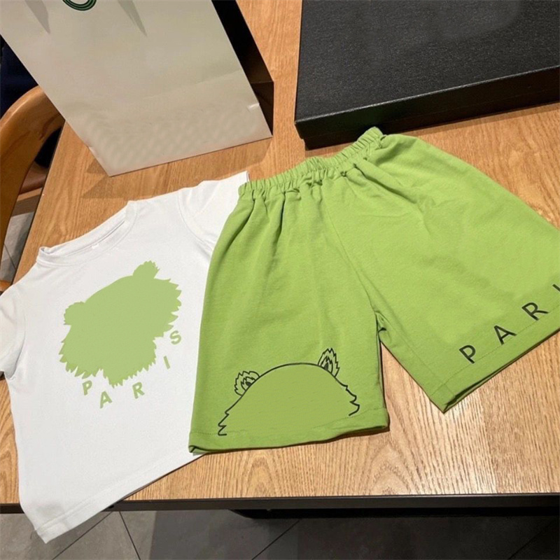 Designer Kids Clothes Luxury Baby Kids Summer Clothing Sets Childrens Shirt Suits Childrens Tshirt Boys Girls Summer Sets High Quality