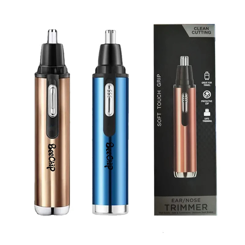 Nose Hair Trimmer Nose Hair Shaver Ear and Nose Hair Trimmer Brushless Battery Electric Mens Shaver Mens Clips 240703