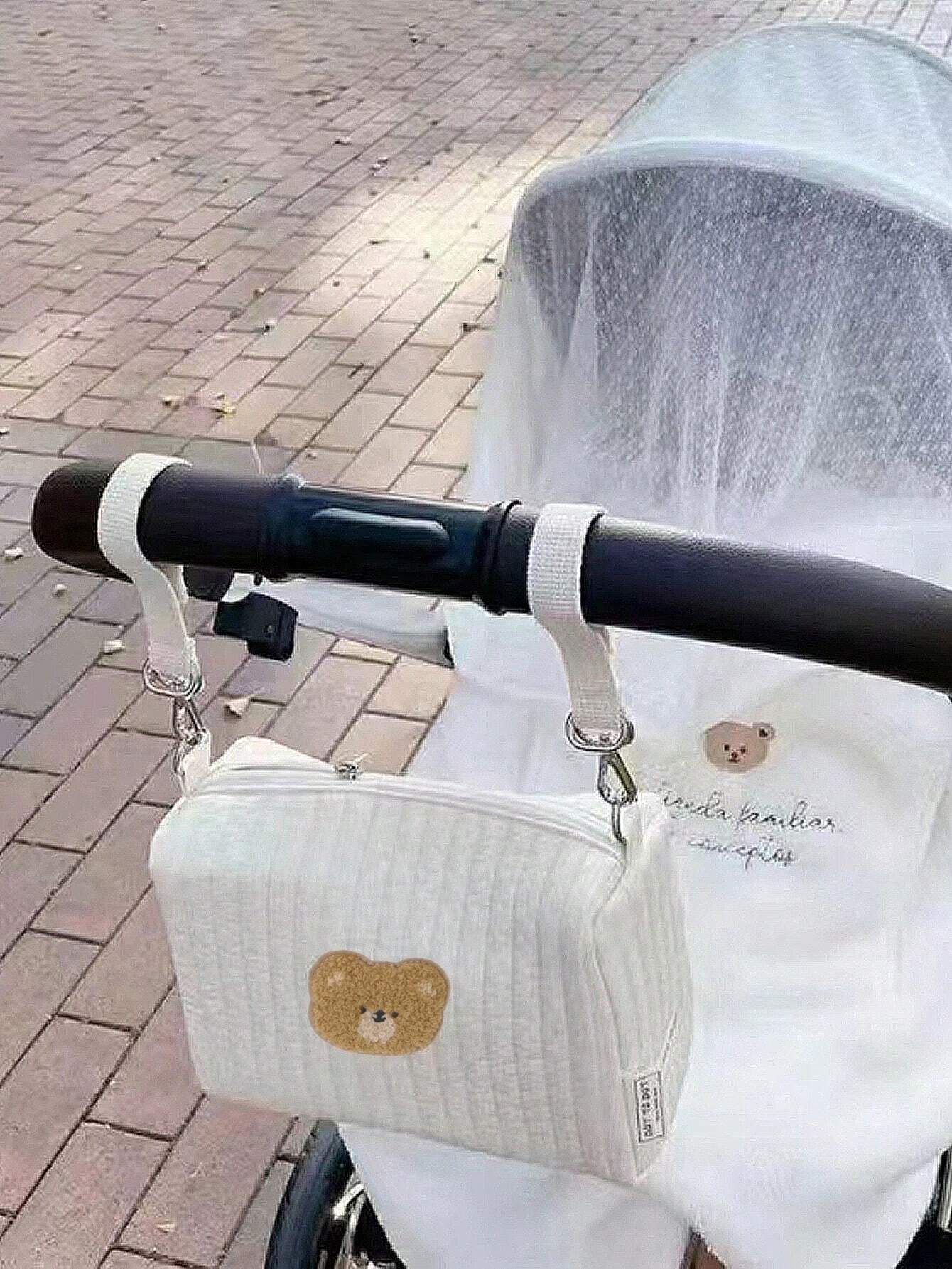 New Ins Handheld Mommy Going Out Bottle Baby Cart Storage Hanging Bag