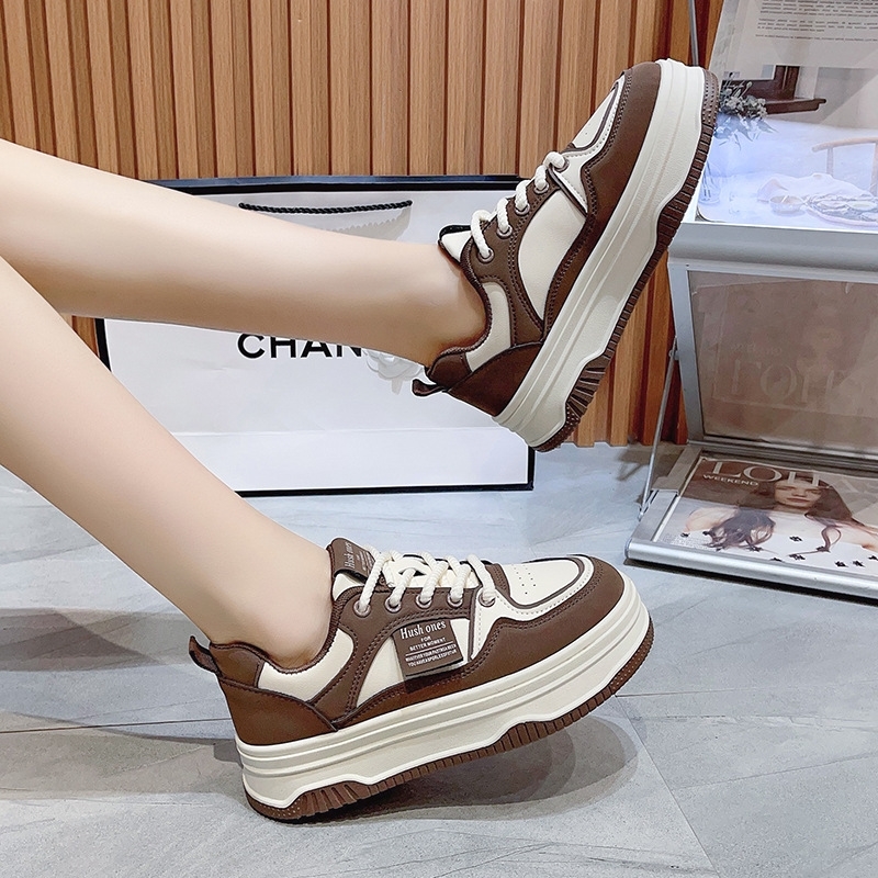 autumn winter soles plush thick color blocking sports and leisure women shoes are free of shipping