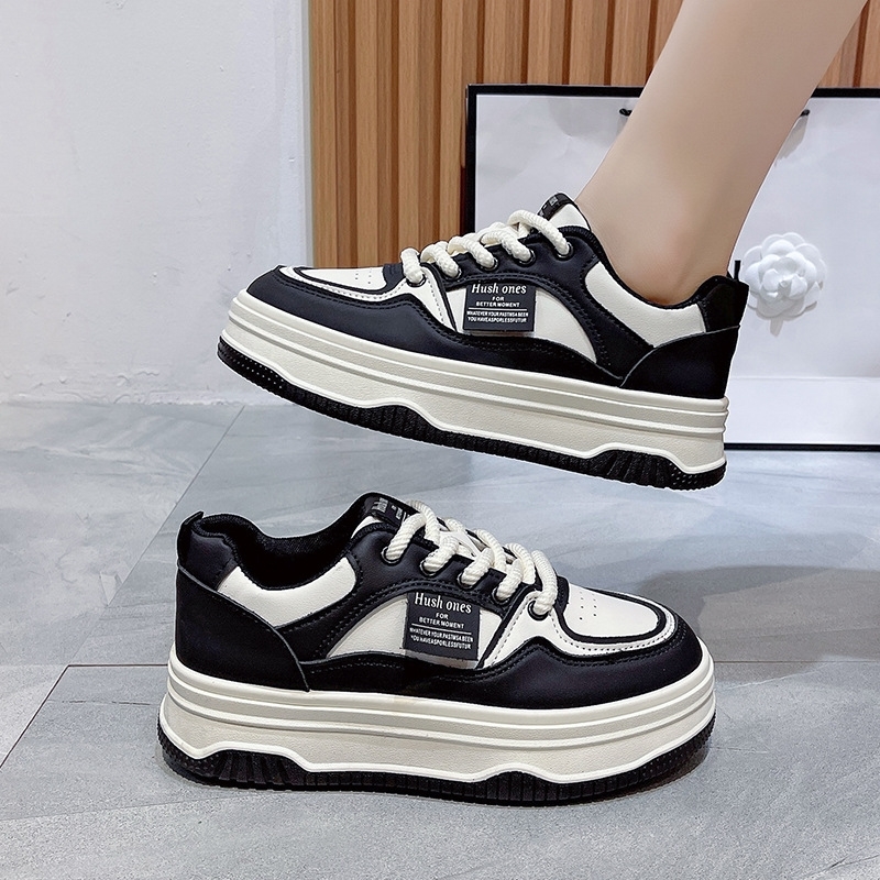 autumn winter soles plush thick color blocking sports and leisure women shoes are free of shipping