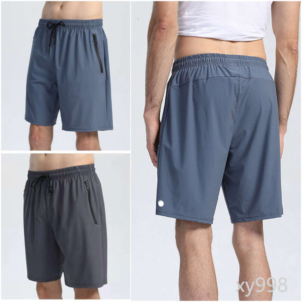 mens yoga sports gym Shorts Mens Yoga Outfit Men Pants Running Sport Loose Trainer Short Trousers Sportswear Gym Exercise Adult Fitness Wear Elastic Breathable