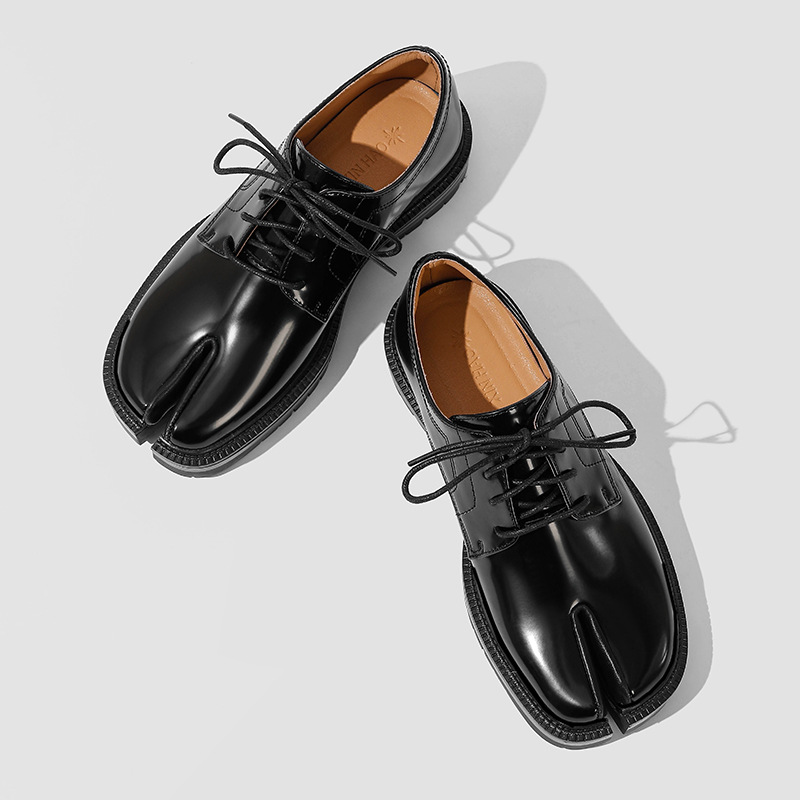 New Split Toe Flats Slip-On Casual Women Fashion Mary Janes Tabi Pig Hoof Shoes Woman Loafers chaussure femme
