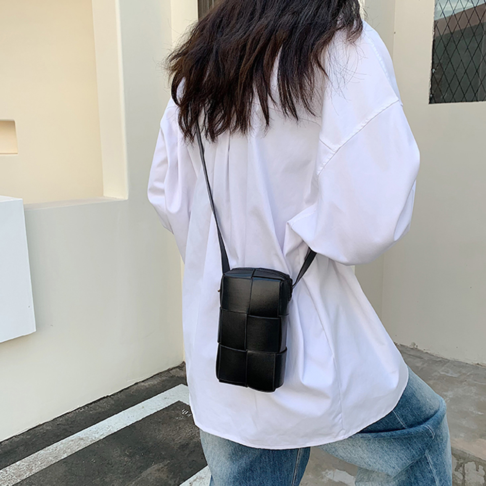 Mini PU Leather Woven Small Bags Women Brand Weave Cassette Waist Belt Bag 2022 Trend Chest Pouch Female H7.3#49.48 ddmy 2f66