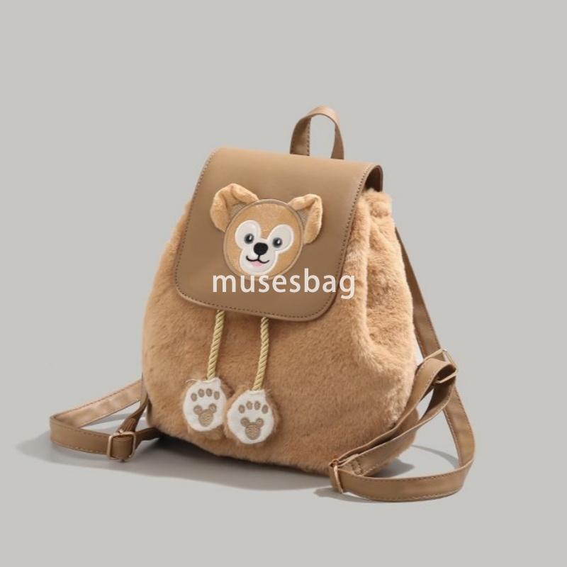 Western style women's temperament cute winter backpacks for middle school students college students large capacity backpacks girl's heart pl
