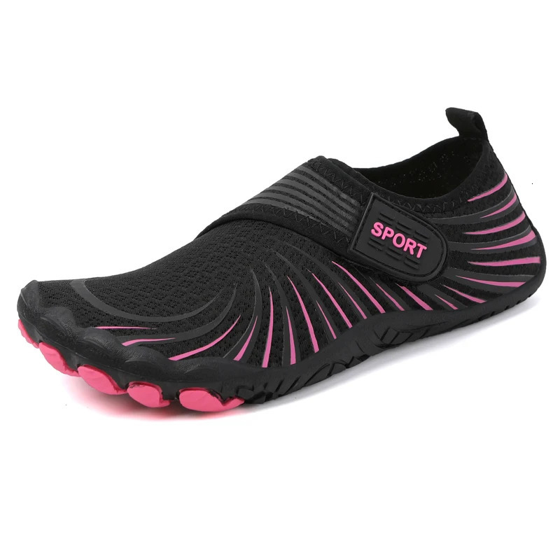 Aqua Shoes Men Barefoot Shoes Beach Booties Anti-slip Women Water Sneakers Summer Swimming Slippers Surfing Wading Footwear 240702
