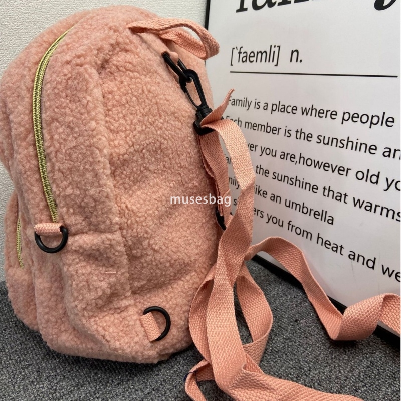 Fashionable women's high-quality new cute temperament pink pig backpack funny and simple student versatile backpack small fresh lightweight backp
