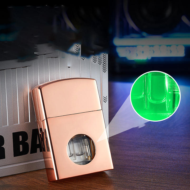 New Creative Smart Gas Unfilled-Electric Lighter Decompression Turntable Voice-Controlled Ignition Usb Charging R Accessorie W260202