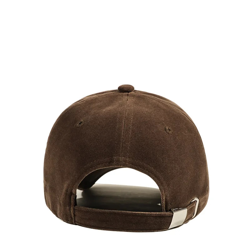 Elegant Velvet Baseball Caps For Womne Adjustable Casual Solid Colour Hats Men And Woman Fashion Outdoor Hip Hop Hat 240619