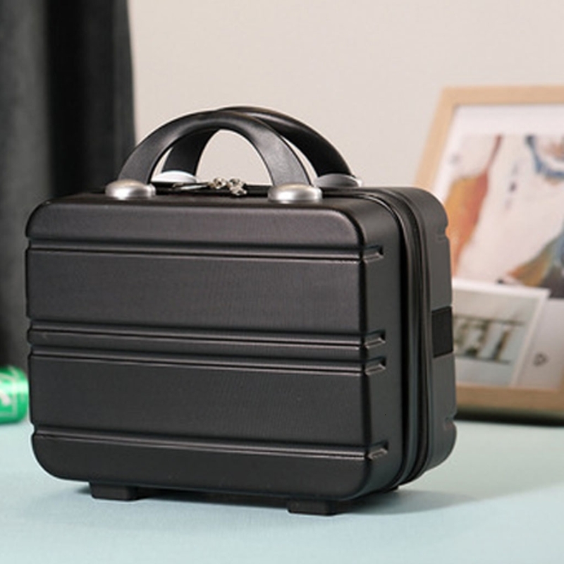 Mini Travel Hand Lage Cosmetic Case Small Portable Carrying Pouch Cute Suitcase for Makeup Multifunctional Storage H7.4#24