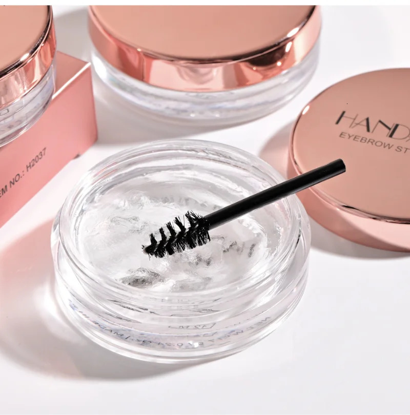 Wild Brow Wax Colourless Wax Eyes Brow Gel Long-Lasting 3D Feathery Wild Brow Styling Easy To Wear Makeup Eyebrow 240703