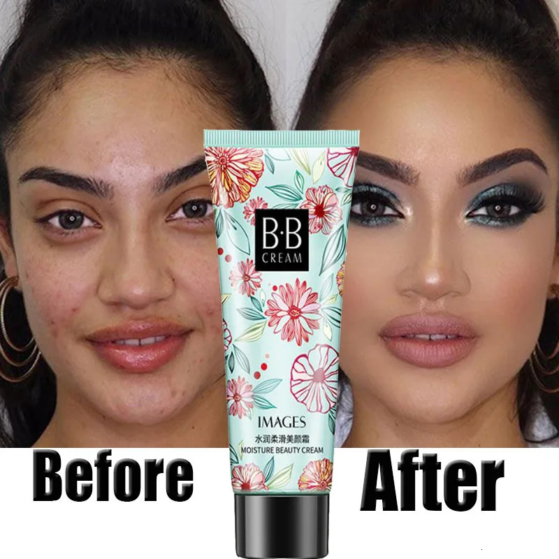 Waterproof Liquid Foundation BB Cream Concealer Makeup Cosmetic Moisturizing Brighten Skin Tone Face Base 240704
