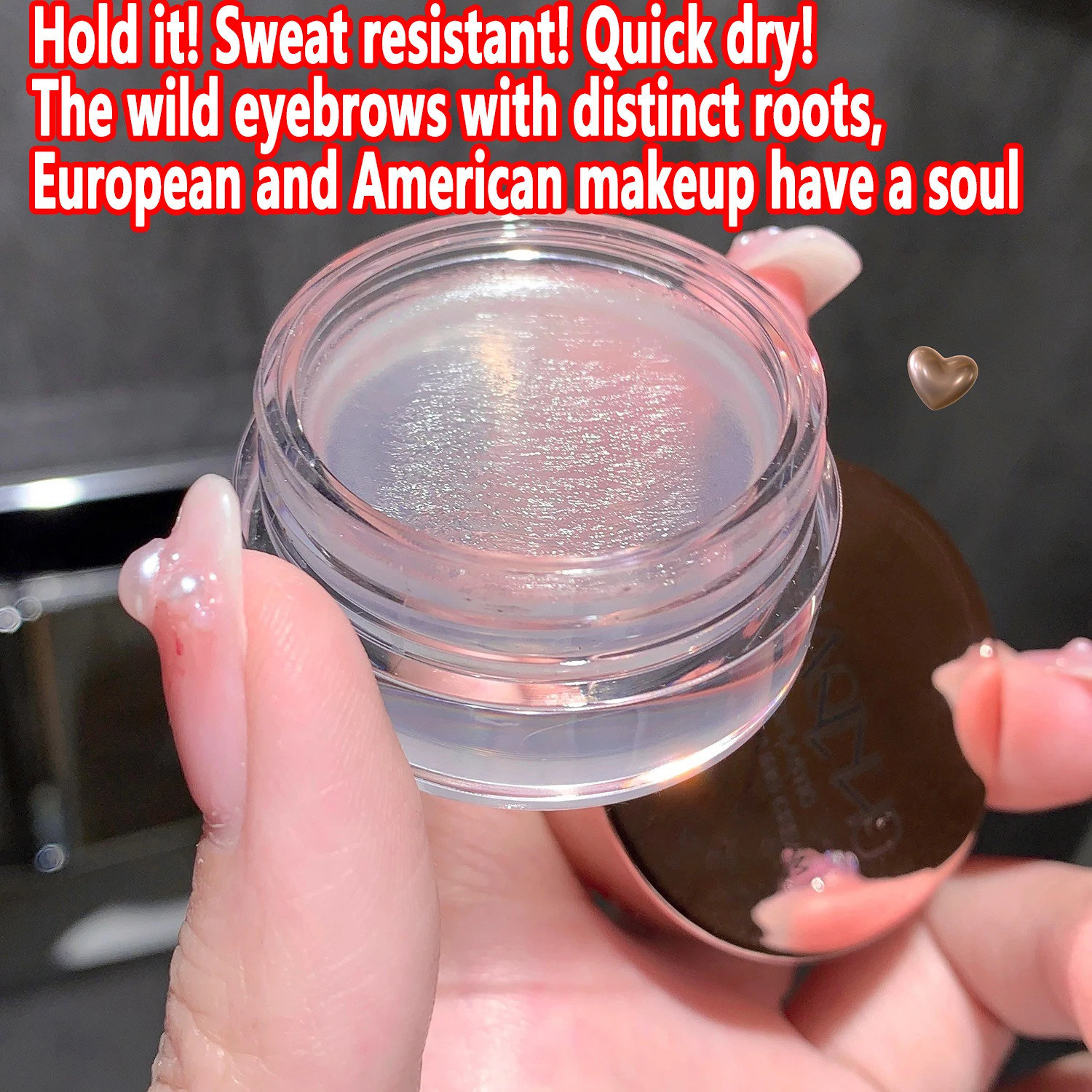 Eyebrow Styling Gel Brows Wax Sculpt Soap 1pc Waterproof Long-Lasting 3D Feathery Wild Brow Styling Easy To Wear Makeup Eyebrow 240703