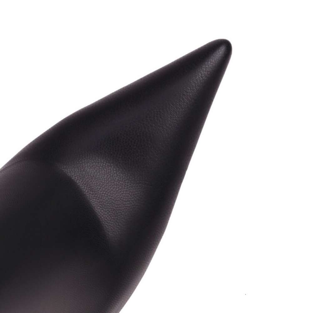 2024 Jumpsuit Matte Black Elastic Racing Party Trendy Pants Shoes 8Cm/10Cm/12Cm Sexy Steel Pipe Dance Boots 33-46