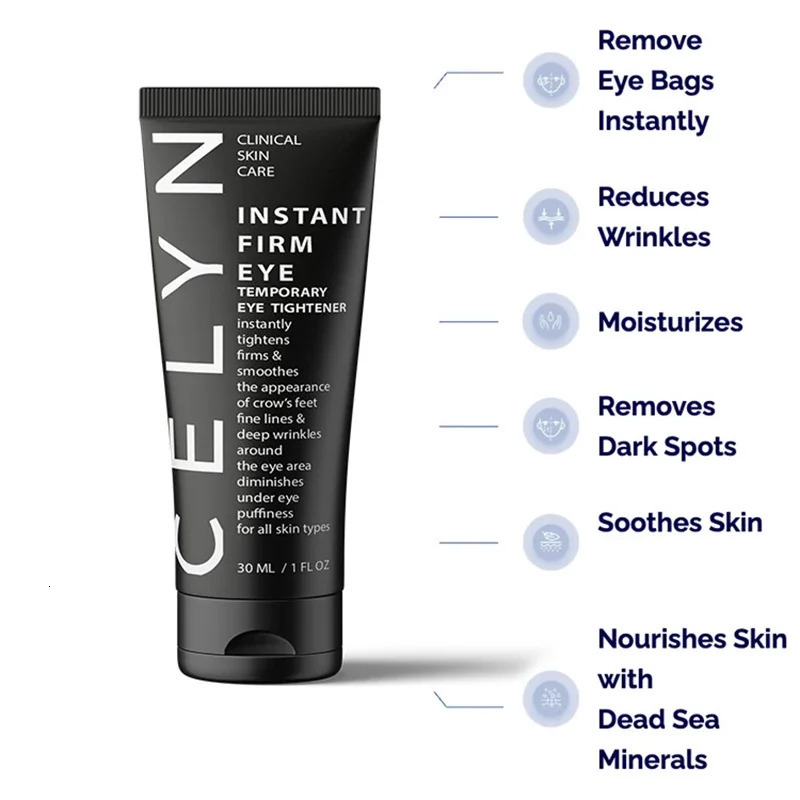 Instant Firm Eye Tightener Anti Dark Circle Care Moisture Cream Eye Bag Removal Corrector Lifting Eye Contour Original 240704