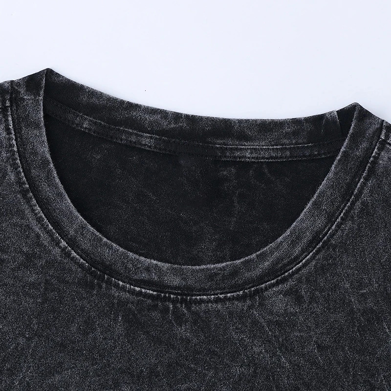 Vintage Black Tanks Tops for Women 100% Cotton Mens Clothing Hip Hop Punk Rock Sleeveless Tshirts Gothic Vests Y2K Clothes 240703